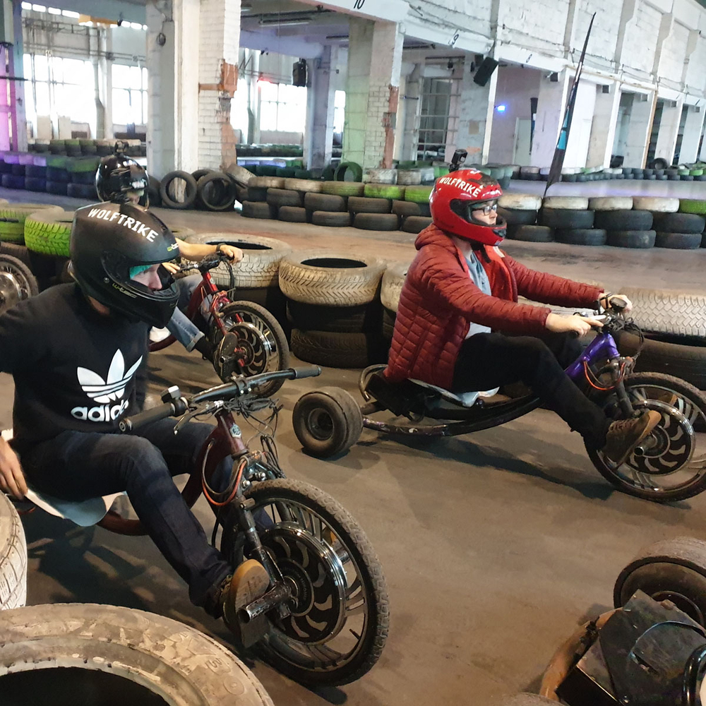 Drift Trikes 20 min in Riga for Stag Party