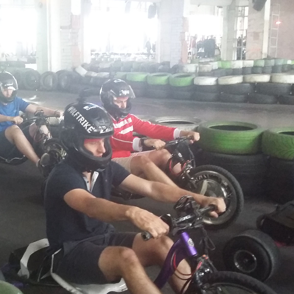 Drift Trikes 20 min in Riga for Stag Party