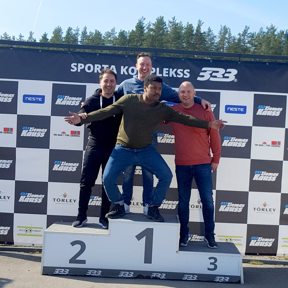 Outdoor Karting (first supplier) - 20 min racing in Riga for Stag Party