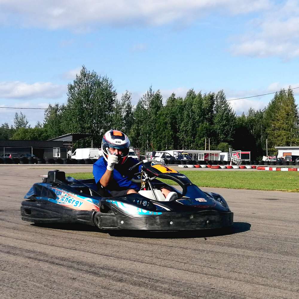 Outdoor Karting (first supplier) - 20 min racing in Riga for Stag Party