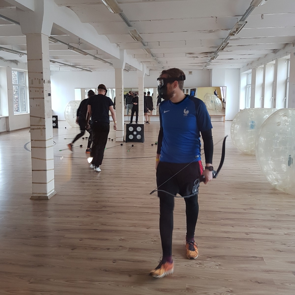 Archery Tag in Riga for Stag Party