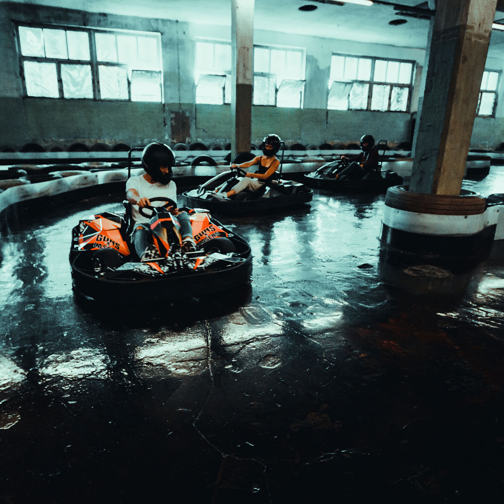 ELECTRIC GO-KARTS 10 min race in Riga for Stag Party