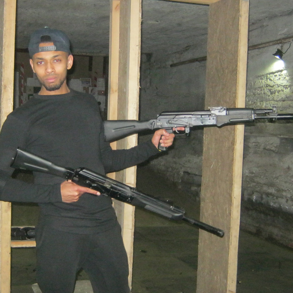 4 Guns Shooting - weekends only in Riga for Stag Party