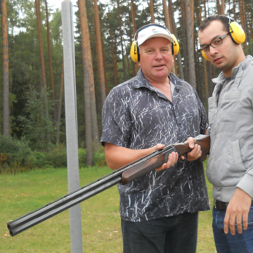 CLAY PIGEON SHOOTING 25 clays in Riga for Stag Party