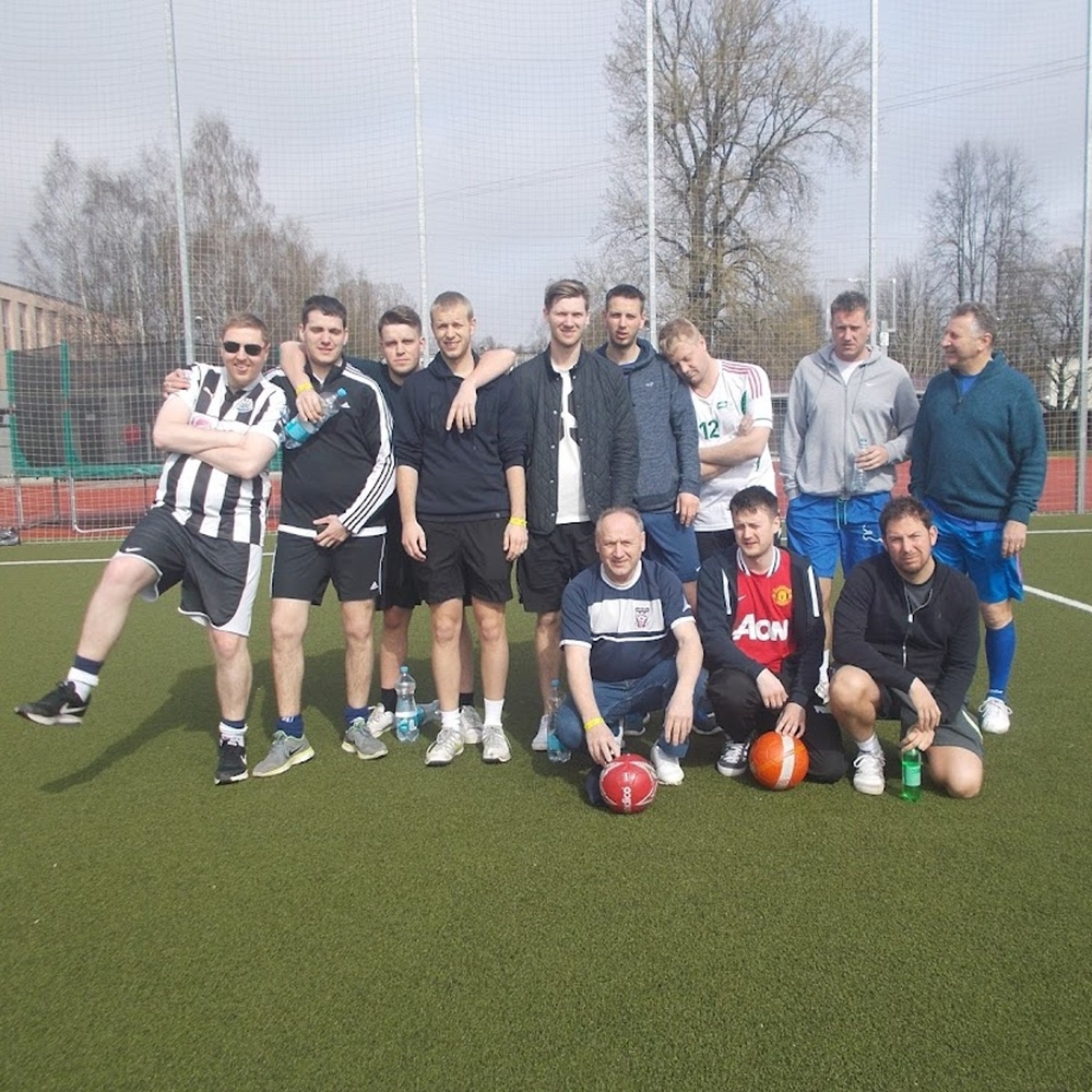 Football Pitch Hire - 2 Hr game in Riga for Stag Party