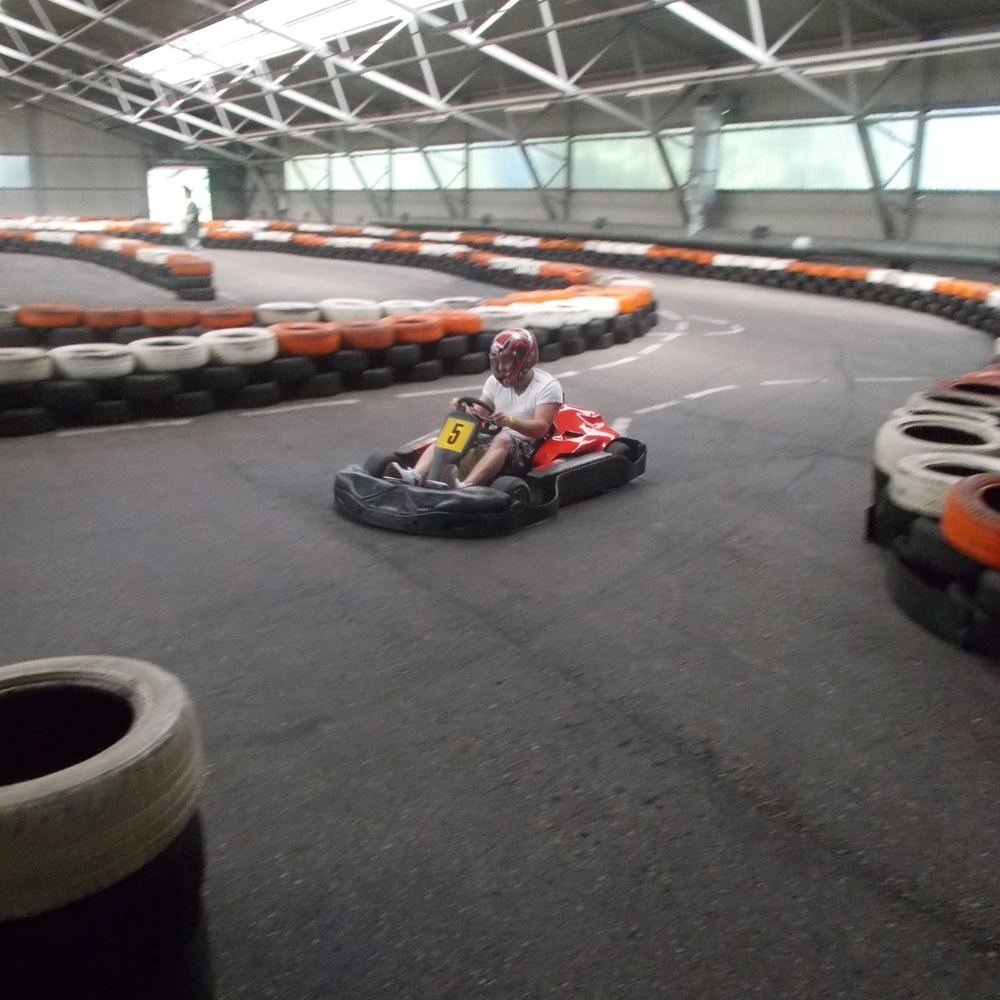 Indoor karting 20 min in Riga for Stag Party
