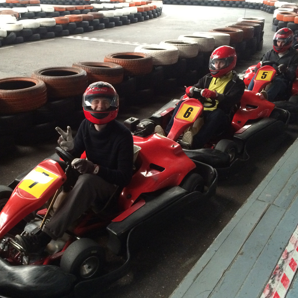 Indoor karting 20 min in Riga for Stag Party