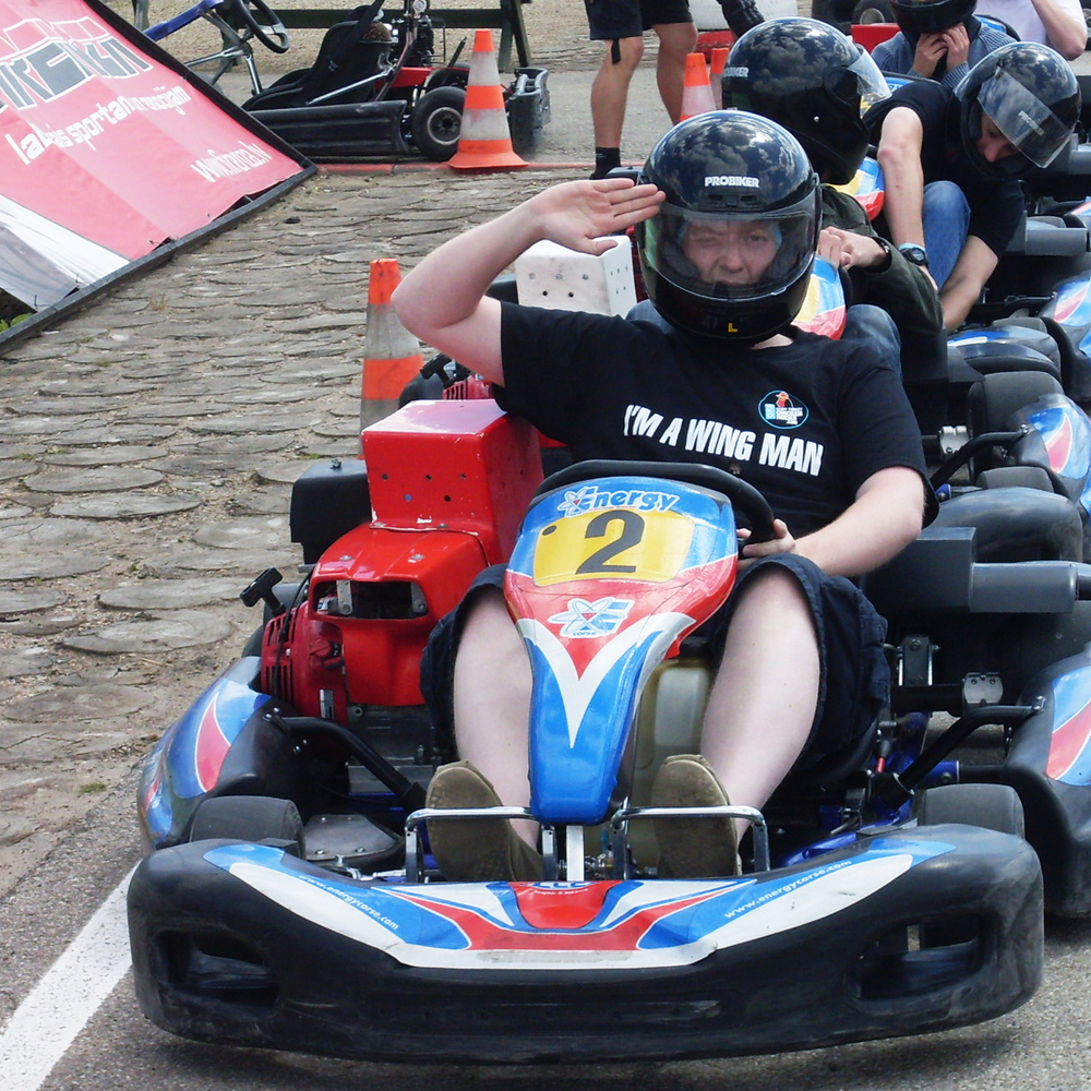 Karting outdoors <br>30 min in Riga for Stag Party
