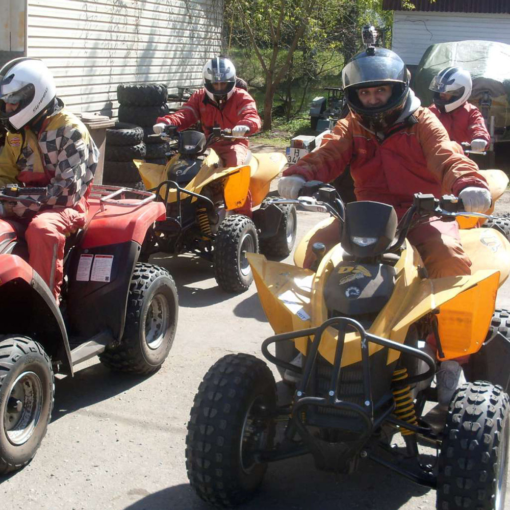Quad Biking in Riga for Stag Party